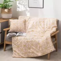家柏饰(CORATED)抱枕被子两用靠枕办公室午睡午休被毯子床头汽车靠垫被靠背垫