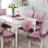 家柏饰(CORATED)茶几桌布长方形欧式布艺餐桌布椅垫椅套套装餐椅垫餐椅套椅子套罩