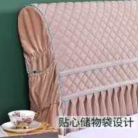 森美人全包布艺床头罩套软包床头套床头防尘罩子简约现代