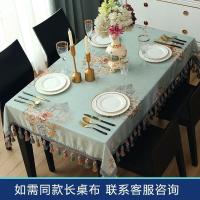 家柏饰(CORATED)欧式桌布大圆桌桌子布家用餐桌布圆台布布艺桌垫防烫桌布隔热