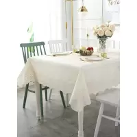 家柏饰(CORATED)pvc桌布防水防油免洗茶几餐桌布布艺北欧长方形家用现代轻奢