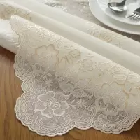 家柏饰(CORATED)塑料桌布pvc防水防烫防油餐桌布免洗台布茶几垫欧式印花桌垫定制