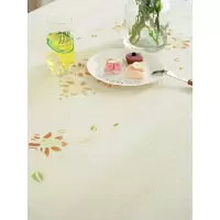 家柏饰(CORATED)pvc餐桌布茶几垫椭圆形桌布布艺防水防烫防油免洗塑料台布小清新