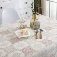 家柏饰(CORATED)pvc餐桌布茶几桌布防水防烫防油免洗塑料台布长方形现代简约欧式