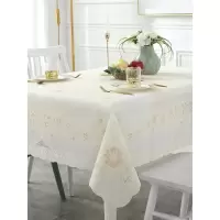 家柏饰(CORATED)pvc餐桌布茶几桌布防水防烫防油免洗塑料台布长方形欧式家用客厅
