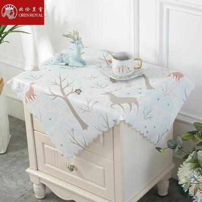 家柏饰(CORATED)床头柜盖布桌布垫子防水简约现代欧式公主风北欧家用卧室