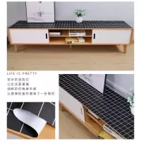 家柏饰(CORATED)北欧格子电视柜桌布盖布盖巾防水防油免洗现代简vc防尘罩布