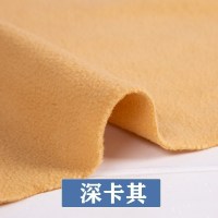 摇粒绒布料 加厚抓绒短毛绒diy玩偶服装面料加绒 布料 深卡其