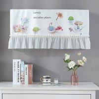 家柏饰(CORATED)空调罩挂机防尘罩北欧开机不取挂式空调套 可爱多肉 1.5~2P[空调长度88-94cm适用]