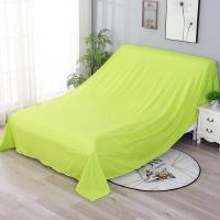 家具防尘布罩遮盖防灰尘沙发遮灰布床遮尘布大盖布挡灰布家用 果绿色 3.5*2.4米(适用餐桌连餐椅)