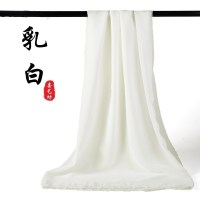 家柏饰(CORATED)雪纺布料面料夏季垂感裙布服装里料里衬纱布裙子内衬布料 90号雪纺乳白/1米价