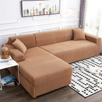 懒人沙发套全包卍能全盖沙发罩四季通用皮沙发垫巾简约 钛古咖 组合套装[三人长190-230cm+三人长190-230cm