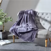 家柏饰(CORATED)防猫抓全盖沙发布沙发巾沙发毯布单沙发套罩沙发垫盖布 菠萝格-深紫 200*260cm