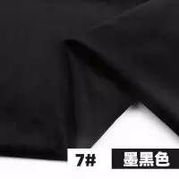 家柏饰(CORATED)天鹅绒布料加厚绒布丝绒面料毛绒抱枕沙发布料金丝绒布头 墨黑色/半米价