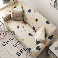 弹力懒人沙发套罩通用型全包萬能套简约布艺沙发垫全盖布 初心 L形状组合沙发(贵妃XL码+沙发L码)