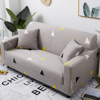 弹力懒人沙发套罩通用型全包萬能套简约布艺沙发垫全盖布 北欧风情 S码(沙发长度90-140cm适用)一般适合单人位