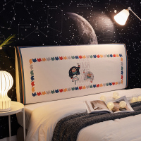 北欧风床头罩套床头套全包软包防尘罩保护套1.8米床头1.5弹力布套 象的欢愉 长120cm高50到65厘米之间适用