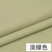 家柏饰(CORATED)棉麻布料服装面料 衣服亚麻布薄夏季刺绣绣花diy手工布头 21号淡绿/半米价