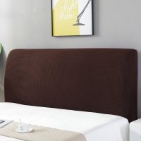 全包床头套罩软包简约现代北欧防尘1.5米1.8m床靠背 深咖(升级特厚玉米绒) 2.0米(适合1.9-2.1米床头使用)