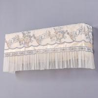 家柏饰(CORATED)室内卧室空调罩挂机空调套挂式1.5p匹防尘罩全包欧式 玉兰梦-灰色 挂式1-1.5P松紧均码