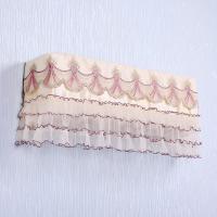 家柏饰(CORATED)室内卧室空调罩挂机空调套挂式1.5p匹防尘罩全包欧式 金丝带-紫 挂式1-1.5P松紧均码