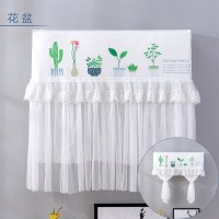 空调防尘罩空调罩套挂式挂机防直吹月子罩遮风挡风罩开机不取 花盆 宽98×厚20×高90cm(适合90-98cm以内)