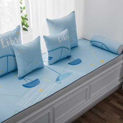 家柏饰(CORATED)北欧高密度乳胶飘窗垫窗台垫定做榻榻米阳台海绵垫沙发毯坐垫 天秤座 20cm飘窗垫