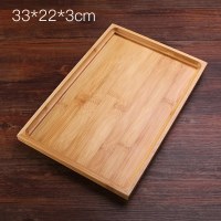 家柏饰(CORATED)家用大容量冷水壶耐热高温玻璃泡茶壶瓶凉白开水杯套装凉水壶扎壶 茶盘(33*22*3CM)