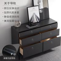 森美人餐边柜现代简约北欧餐厅茶水柜储物柜意式简客厅玄关柜轻奢酒柜