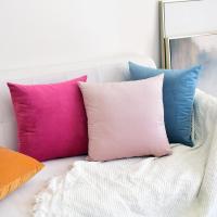 家柏饰(CORATED)北欧纯色天鹅绒沙发抱枕靠垫靠枕办公室靠背长方形腰枕套含芯订做