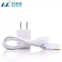 BONJEAN安防配件:室内监控摄像头迎宾器5V1A电源适配器火牛变压器 1米线5V扁口电源