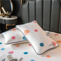 家柏饰(CORATED)乳胶凉席三件套夏季冰丝凉席可水洗可折叠1.8m床夏天席子1.5