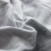 家柏饰(CORATED)夏天水洗棉枕套一对装全棉双人枕头套全棉加厚单人枕用整头枕芯套