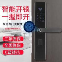 BONJEAN防盗智能电子锁一握开小程序密码锁电子锁app指纹锁通用型锁