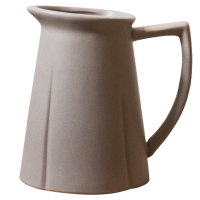 家柏饰(CORATED)陶瓷花壶花瓶花器花插 装饰摆件灰色系北欧简约清新自然