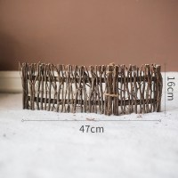 家柏饰(CORATED)Christmas圣诞树裙篱笆栅栏围挡围栏木棒橱窗装饰品摆件 细枝篱笆(中)