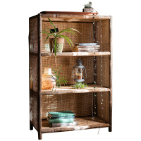 森美人藤斗柜子书柜开放式多功能收纳架装饰东亚艺术