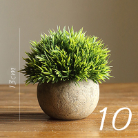 家柏饰(CORATED)仿真树球盆景 咖盆 绿植盆栽 花球球桌面餐桌装饰品 10