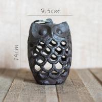 家柏饰(CORATED)铸铁香薰炉 烛台 猫头鹰松果 装饰摆件吊饰杂货花园 铸铁猫头鹰