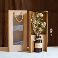 家柏饰(CORATED)干花花束礼盒套装饰摆件客厅茶几餐桌摆设情人节 天然干花套装(C) 干花包
