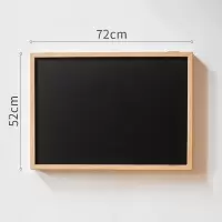 电表箱装饰画黑板吸铁磁性留言板免打孔遮挡配电箱电源开关盒 电表箱黑板框(52*72*6cm)黑 其他尺寸