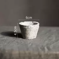 家柏饰(CORATED)自然生长青苔红陶花盆经典素朴日式风格种植器皿杂货花园 T 大