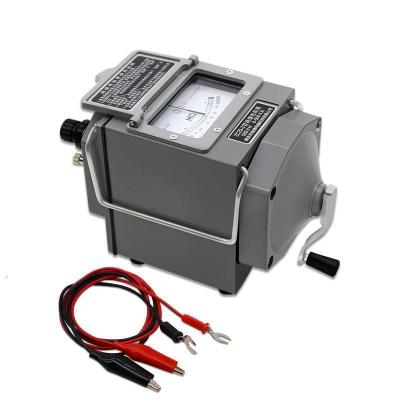 BONJEAN电工摇表500v摇表兆欧表1000v绝缘电阻测试仪2500v电阻表 ZC-7(500V\500M)铝壳