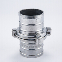 BONJEAN1/2//4/5/6/8寸快速活铝合金通用2爪加厚铝接头扣配件水带 2.5寸加厚3爪接头(65mm)