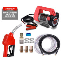 电动自吸油泵抽油泵小型自动加油泵柴油泵12V抽油机抽油器24V220V 升级+12V单转+耐用高压管+自封枪
