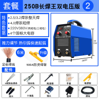 电焊机220v 380v两用 电焊机220v家用微小型380v两用全铜双电压315工业级便携式 250B长双电压套2