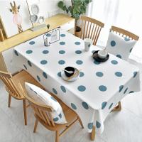 桌布书桌学生北欧布艺餐桌布现代简约棉麻长方形家用茶几桌垫