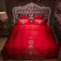 新款60S天丝绣花四件套