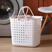 家柏饰(CORATED)脏衣服收纳筐塑料脏衣篮卫生间放衣物收纳家用洗衣篮脏衣篓