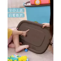 家柏饰(CORATED)儿童玩具收纳箱家用大容量收纳筐宝宝衣服储物盒整理箱子